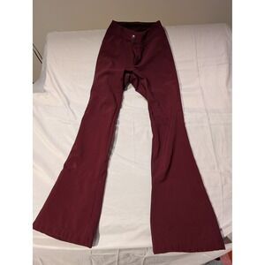 The North Face Womens XS Windwall Burgundy Flared Ski Snow Pants
